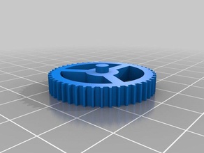 meine angepasste einfache Riemenscheibe Getriebe in der Robotik kundengebundene 3d print model - Mito3D