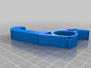 Einhand-Flaschenöffner v 4-Ausgabe 31-Unterstützung Hinzugefügt, Schlüsselbund Loch hand-Werkzeuge 3d print model - Mito3D