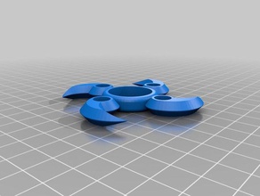 mi personalizados nervioso yin yang fidget spinner pick-a-peso juegos y juguetes personalizado 3d print model - Mito3D