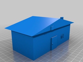 Haus 1 3d-drucken 3d print model - Mito3D