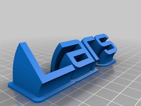 lars office personalizado 3d print model - Mito3D