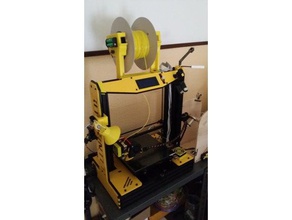 prusa i4 bobina filament holder buzzer 3d printer accessories spool sunkokey 3d print model - Mito3D