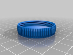 wave shake cap 3d print model - Mito3D