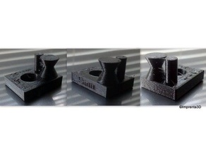 schnelle Drucker material testen 3d-Druck-tests Genauigkeit calibracion die Kalibrierung cilinder Kegel Zylinder Durchmesser schnell Loch Messen innere äußeren rapida test print 3d print model - Mito3D