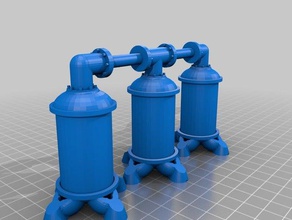 28mm aqua tanques juegos y juguetes 3d print model - Mito3D