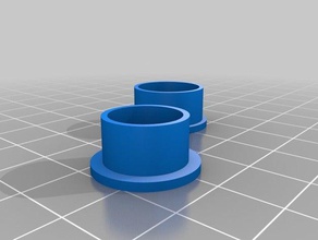 fidget spinner ring 2 rings customized 3d print model - Mito3D