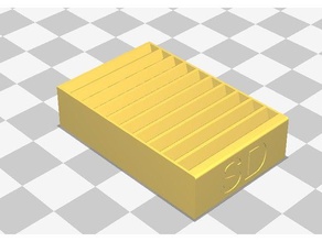 sd card box hobby scheda 3d print model - Mito3D