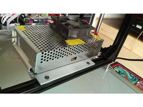 cl-260 12v 20a suporte de psu 2020 perfil Impressora 3d acessórios misumi montagem 3d print model - Mito3D