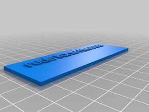 me signs & logos customized 3d print model - Mito3D