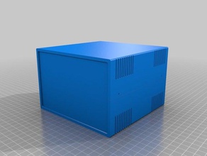 mi caja superbe laboratoire d'alimentation de l'électronique personnalisé 3d print model - Mito3D