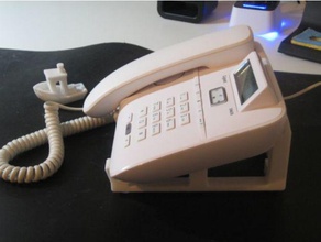Telefon stand gigaset da610 office 3d print model - Mito3D
