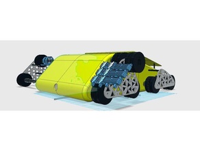 carro rc cadeias r c veículos cadeia tanque 3d print model - Mito3D