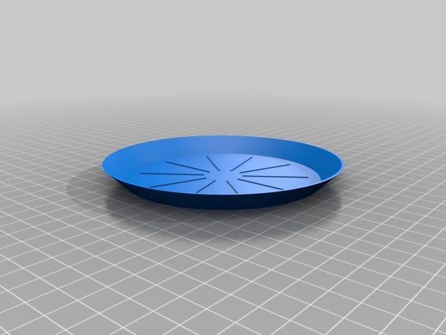 plant pot coaster household 3D print model - Mito3D