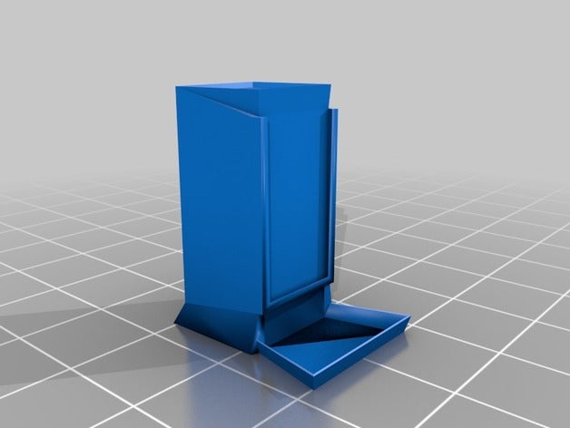 semplice dadi torre del telaio La stampa 3d 3D print model - Mito3D