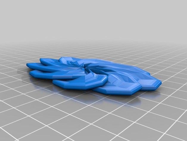 rose petal 3d printing 3D print model - Mito3D