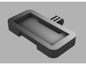 conector klickfix gopro câmera 3d print model - Mito3D
