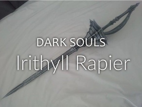 dark souls iii irithyll florete jogos de vídeo prop jogo arma 3d print model - Mito3D