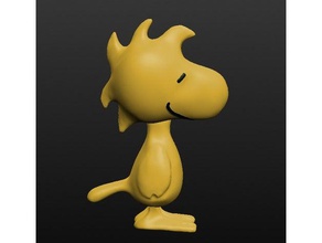 peanut woodstock toy & game accessories bird comics figure figurine peanuts snoopy 3d print model - Mito3D
