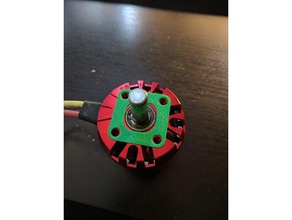 electric skateboard motor spacer e-clip r c vehicles brushless mount longboard 3d print model - Mito3D