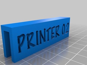 prusa i3 mk2 tag Le stampanti 3d 3d print model - Mito3D