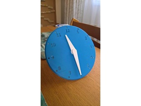 clock toy learning 3d print model - Mito3D