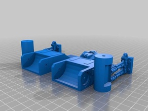 land raider kit de conversão A impressão 3d horus heresy warhammer 40k 3d print model - Mito3D