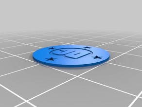 dc vs marvel fidget spinner Requisiten comics 3d print model - Mito3D