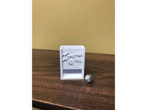 mini dice tower 3d printing 3d print model - Mito3D
