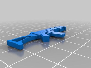 g36c toy & game accessories 3dmodel 3dprintable acessories gun gundam guns scale model 3d print model - Mito3D