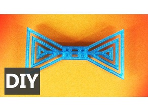 corbata mo o tri ngulos - triangles bow tie accessoires accesorios moda estilo de la mode pajarita style 3d print model - Mito3D