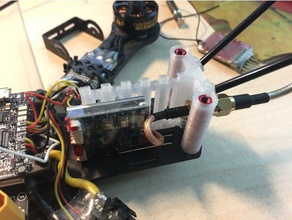mqc fusion tx rx monte edin r c araçlar drone füzyon 3d print model - Mito3D