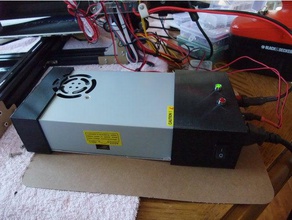 tevo psu cover 3d-Drucker Teile Netzteil Stromversorgung decken Netzteil-Halterung die netzteilhalterung s-300-12 tarantula 3d print model - Mito3D