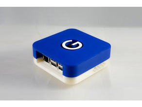 gulden pow2 raspberry pi 3 enclosure electronics altcoin case cryptocurrency nlg 3d print model - Mito3D