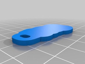 123 keychains customized 3d print model - Mito3D