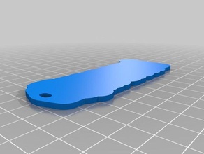 dg keychains customized 3d print model - Mito3D
