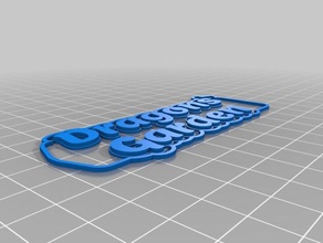 dg2 keychains customized 3d print model - Mito3D