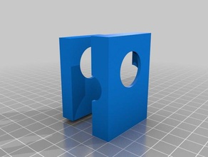 caja cuadrada portaherramientas y cajas square plaza de lector 3d print model - Mito3D