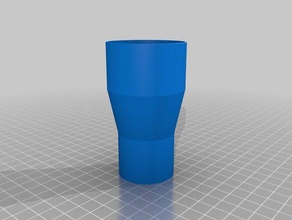 il mio personalizzato semplice tubo riduttore parti su misura 3d print model - Mito3D