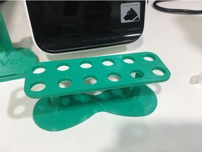 eppendorf otros soporte de tubo biología titular rejilla lab vet veterinaria 3d print model - Mito3D