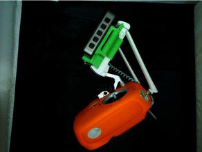 dji crystalsky mounter 3d printing control inspire phantom holder mount remote 3d print model - Mito3D