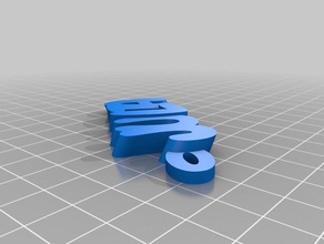 julia keychains customized 3d print model - Mito3D