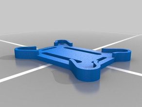 Drohne sac dos-Unterstützung 3d-drucken 3d print model - Mito3D