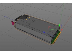 hp fuente de alimentación del servidor la ingeniería modelo 3d print model - Mito3D