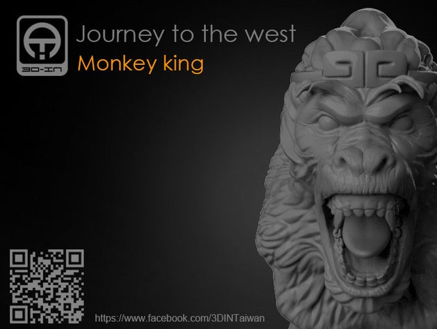 journey west - monkey king art wukong 3D print model - Mito3D