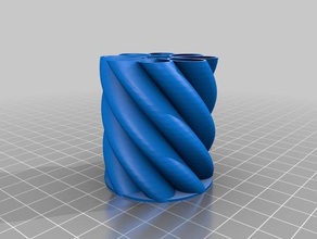 spirograph vase generator Mathe-Kunst kundengebundene 3d print model - Mito3D