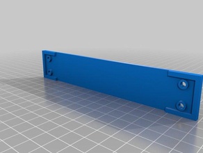 6 inch rack blank covers computer 6ir 3d print model - Mito3D