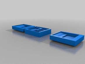 prototipo interni valigetta par composants elettronici modèles 3d print model - Mito3D