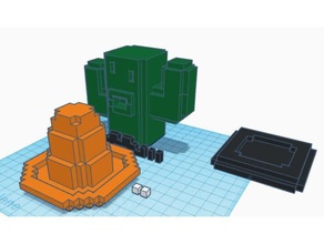 se bumbo cactoni art bumbooo iskall85 de minecraft mumbo jumbo 3d print model - Mito3D