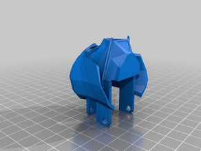 darthvader mini darwin tête l'ingénierie darth vader darwin-mini 3d print model - Mito3D