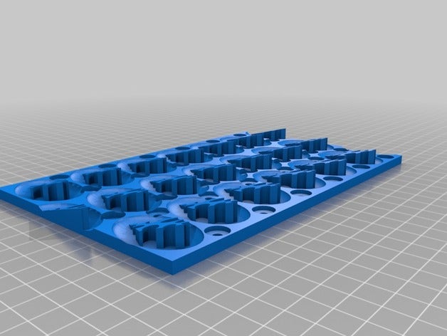 placa dos outils 3D print model - Mito3D